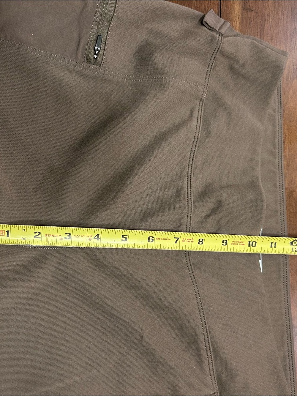 Carhartt Utility Leggings Size Large (12-14) Tarmac Olive Green Force Fitted - Picture 7 of 11